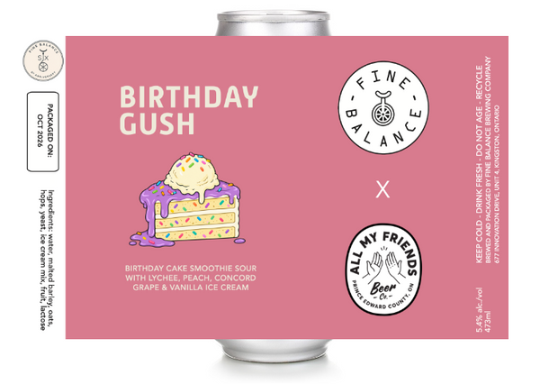 Birthday Gush: Birthday Cake Smoothie Sour (AMF)