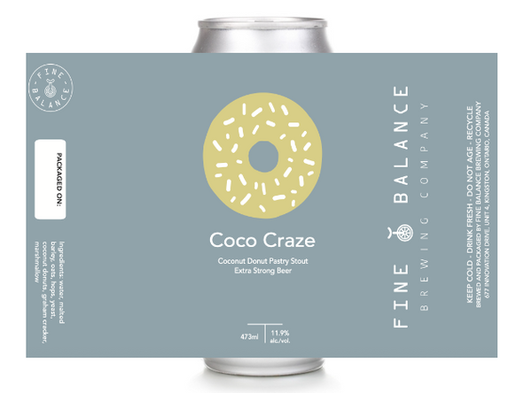 Coco Craze Coconut Donut Pastry Stout