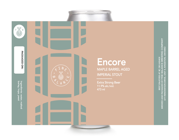 Encore Maple Barrel Aged Imperial Stout