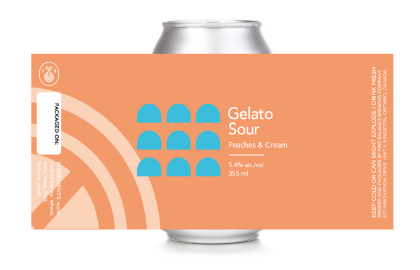 Gelato Sour: Peaches & Cream