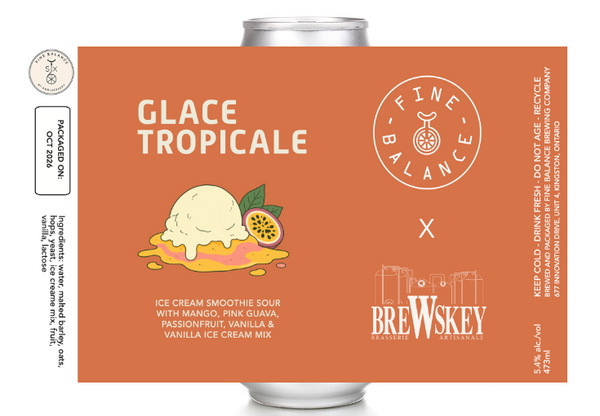 Glace Tropicale: Ice Cream Smoothie Sour (Brewskey)
