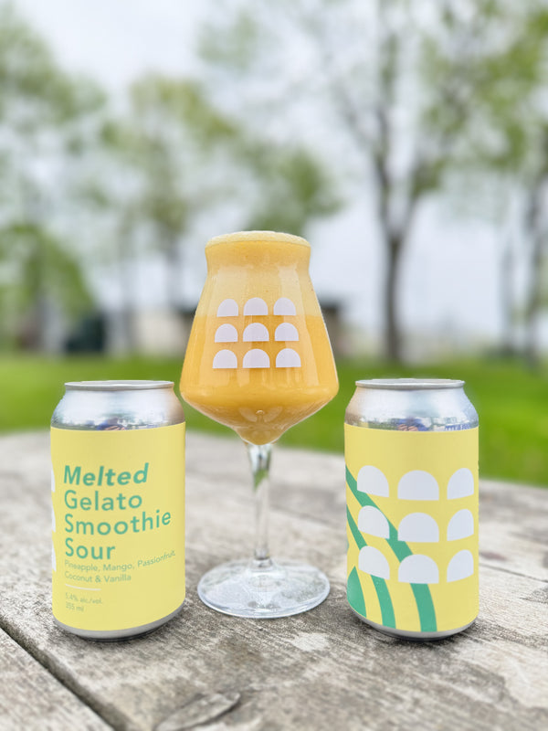 Melted Gelato Smoothie Sour: Pineapple, Mango, Passionfruit, Coconut, Vanilla