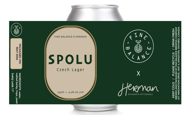 Spolu Czech Lager (Herman collab)