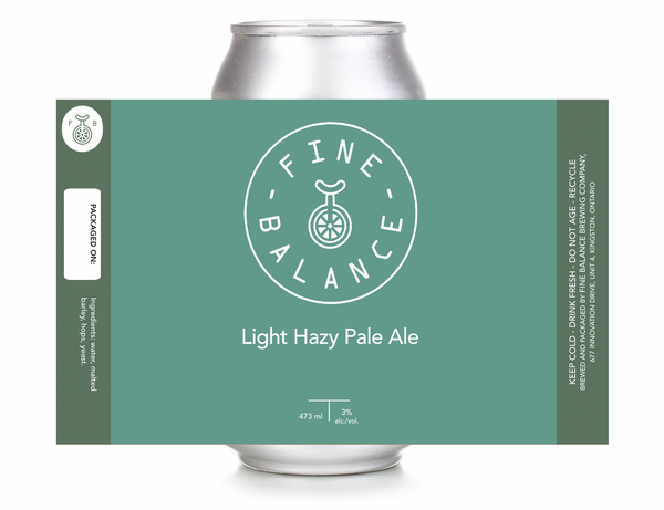 Light Hazy Pale Ale