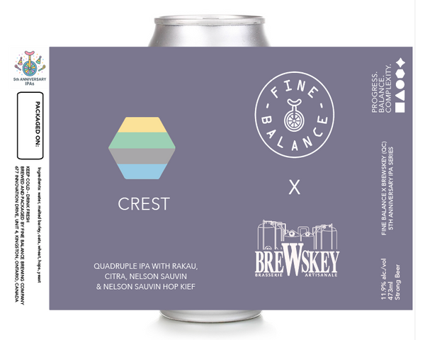 Crest Quad IPA (Brewskey)