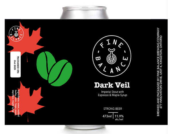 Dark Veil Imperial Stout with Maple & Espresso