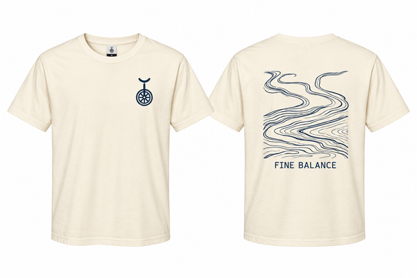 Fine Balance - Cream River - T-shirt