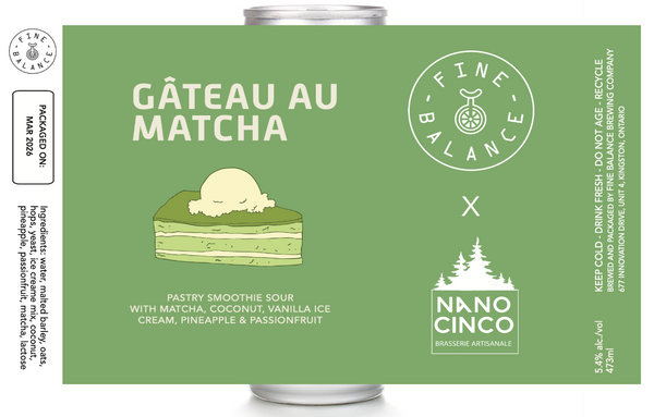 Gâteau Au Matcha Pastry Smoothie (2026) (Nano Cinco)