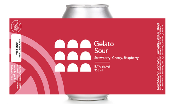 Gelato Sour: Raspberry, Strawberry & Cherry