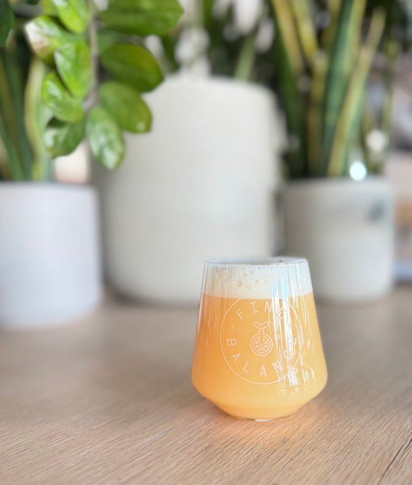 Harmony 14oz stemless beer glass