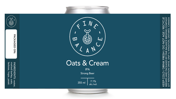 Oats & Cream IPA (355ml cans)