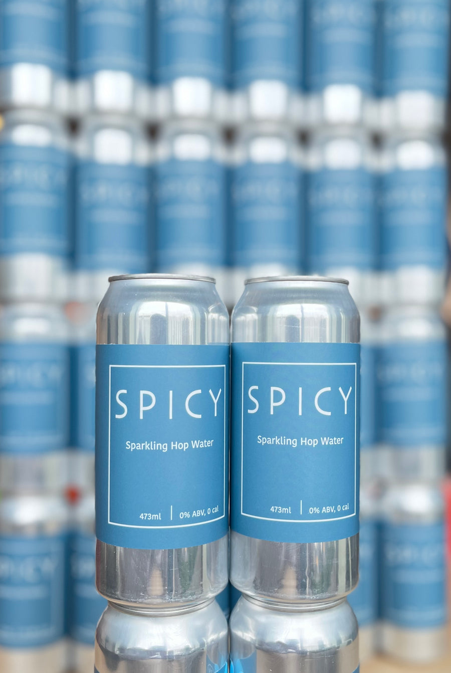 Spicy Sparkling Hop Water - 473ml can
