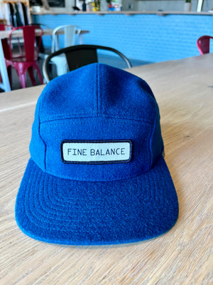 Fine Balance 5-panel wool hat