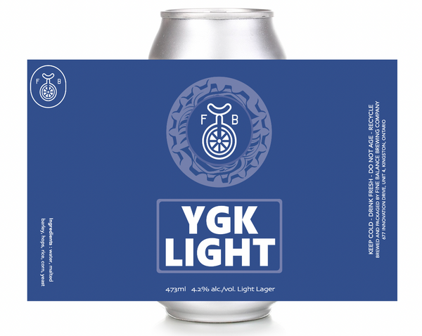 YGK Light Lager (473ml can)