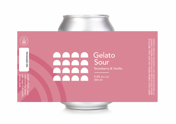 Gelato Sour: Strawberry & Vanilla
